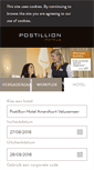 Mobile Screenshot of postillionhotels.com